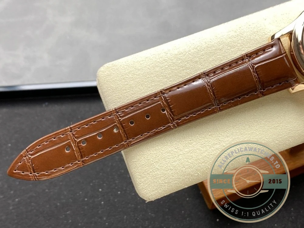 Superclone Complications 5905R-001 Patek Philippe Annual Calendar Chronograph 42 mm, Gold Rose, Brown Dial - Luxury Replica Watch