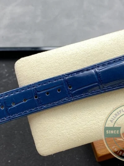 Superclone Complications 5960P-015 Patek Philippe Annual Calendar Chronograph 42 mm, Gold White, Blue Dial - Factory Super Clone Watch