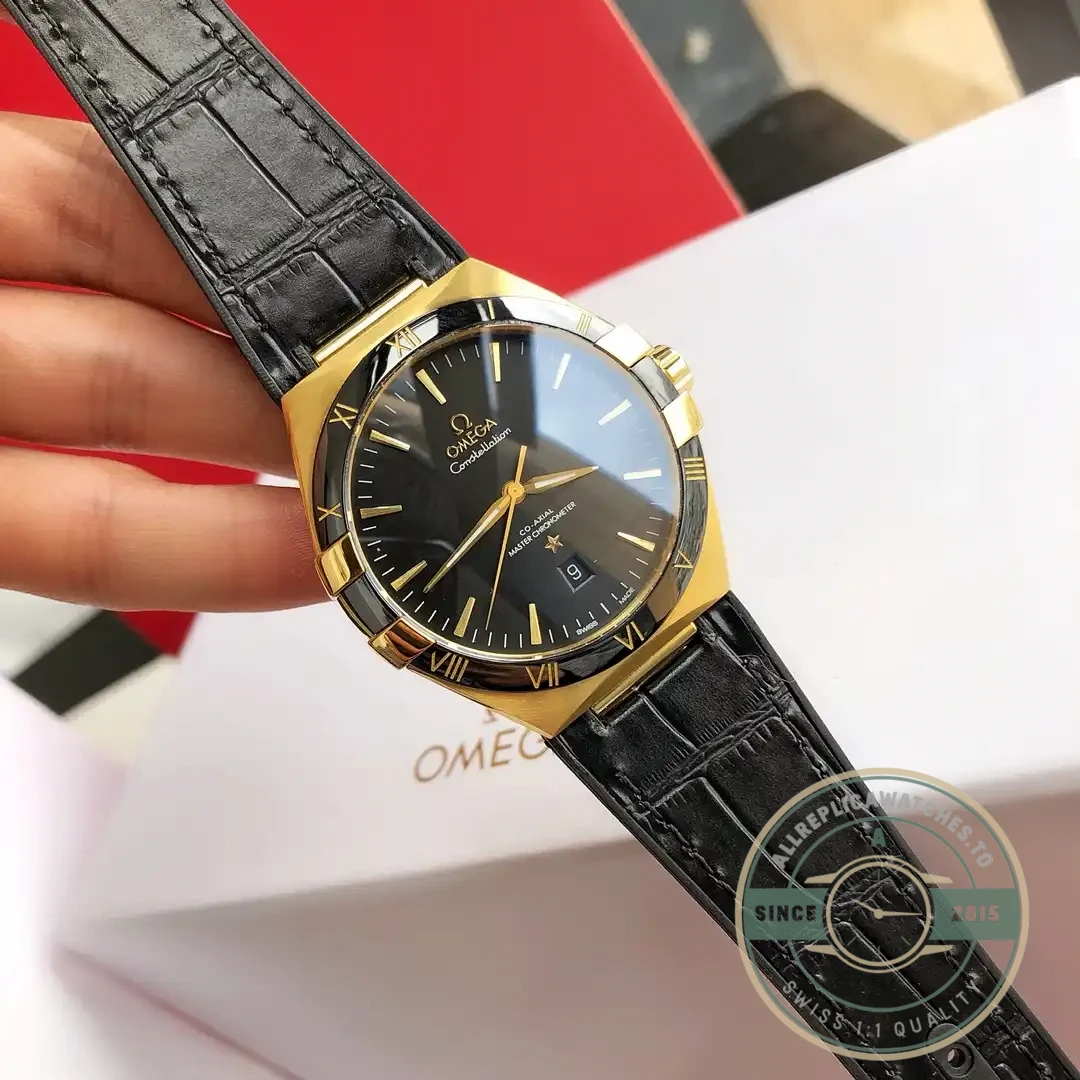 Superclone Constellation yellow gold 131.63.41.21.01.001 - High-Grade Replica Watch