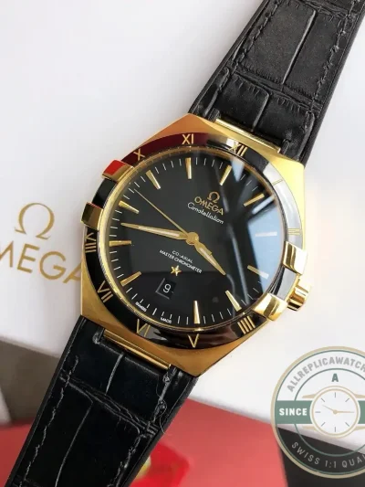 Superclone Constellation yellow gold 131.63.41.21.01.001 - Best Quality Replica Watch