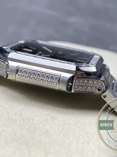 Superclone Cubitus 5821/1AR Patek Philippe 45 mm Black Dial, Diamond - Factory Super Clone Watch