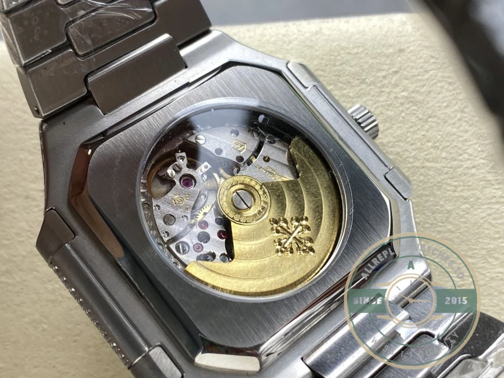 Superclone Cubitus 5821/1AR Patek Philippe 45 mm Black Dial, Diamond - Premium Super Clone Watch
