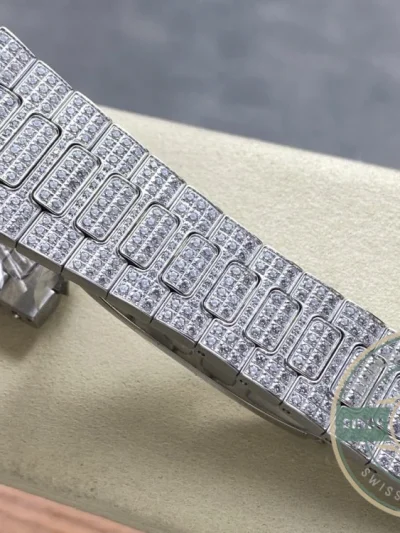 Superclone Cubitus 5821/1AR Patek Philippe 45 mm Black Dial, Diamond - Premium Super Clone Watch