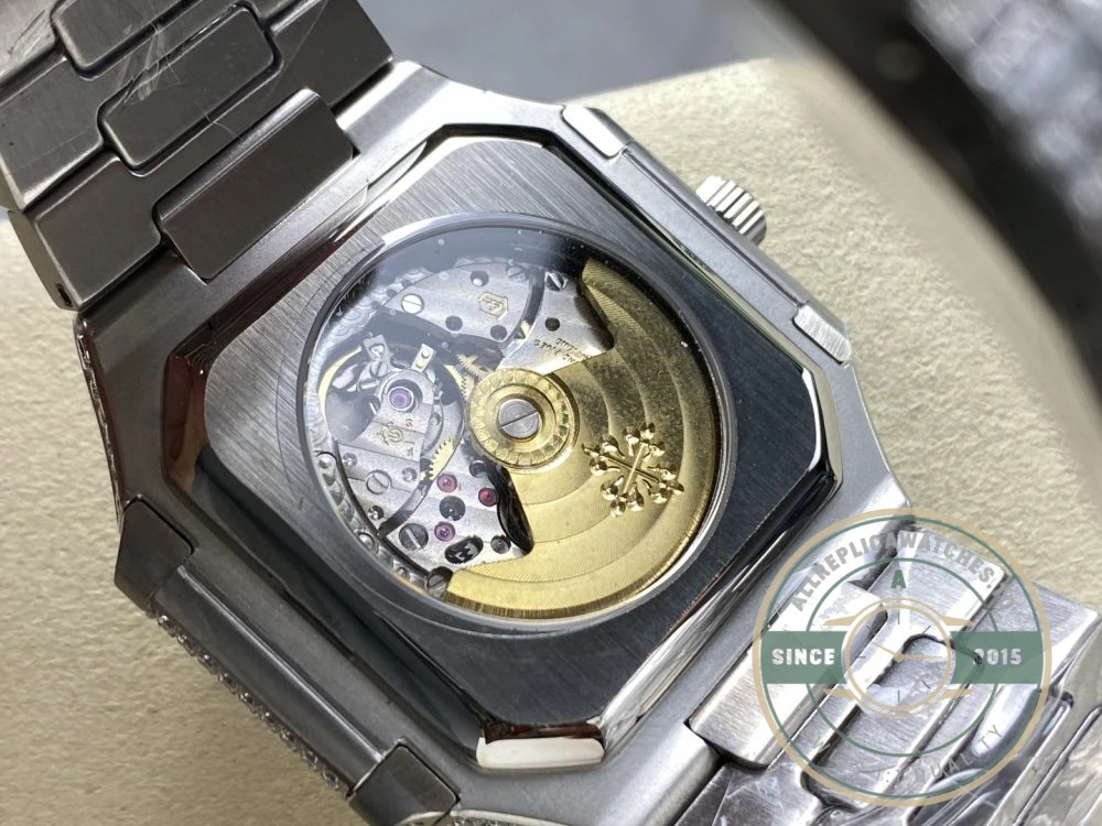 Superclone Cubitus 5821/1AR Patek Philippe 45 mm Blue Dial, Diamond - Affordable Luxury Replica Timepiece