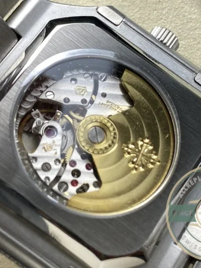 Superclone Cubitus 5821/1AR Patek Philippe 45 mm White Dial, Diamond - Premium Super Clone Watch