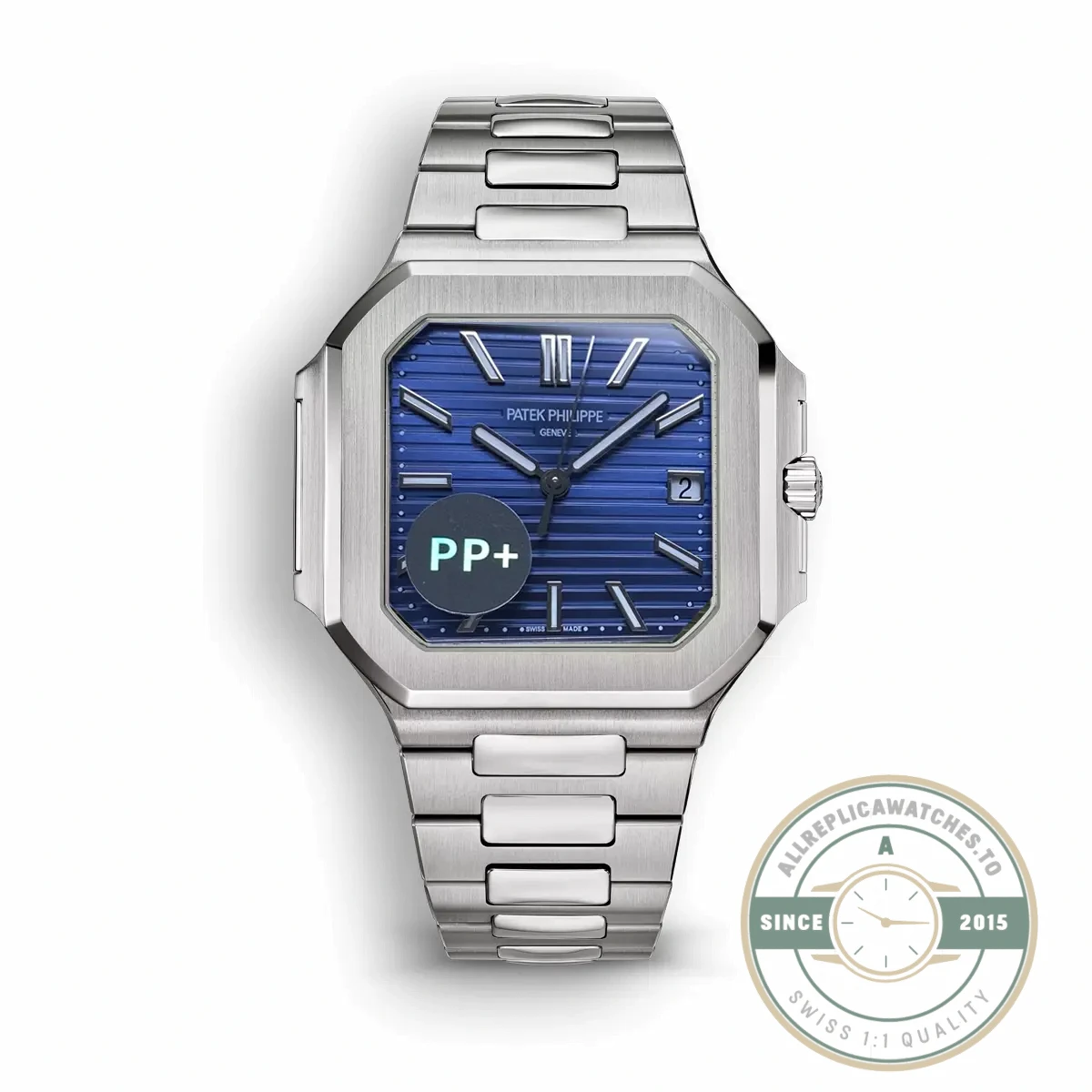 Superclone Cubitus 5821 Patek Philippe 45 mm Blue Dial - Swiss Movement Replica Watch