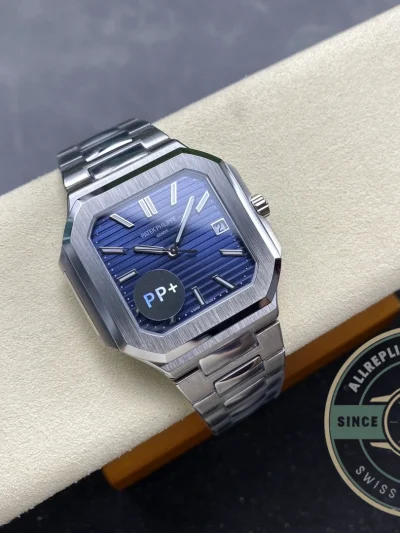 Superclone Cubitus 5821 Patek Philippe 45 mm Blue Dial - Swiss Movement Replica Watch