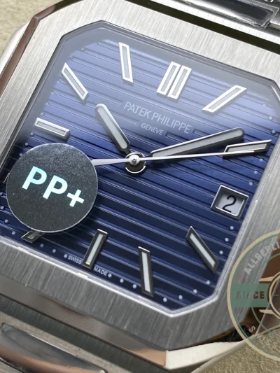 Superclone Cubitus 5821 Patek Philippe 45 mm Blue Dial - 1:1 Swiss Replica Watch