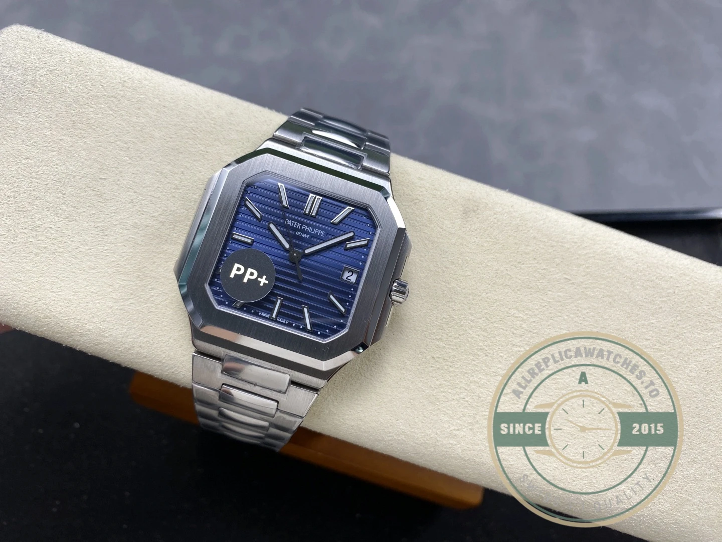 Superclone Cubitus 5821 Patek Philippe 45 mm Blue Dial - Affordable Super Clone Watch