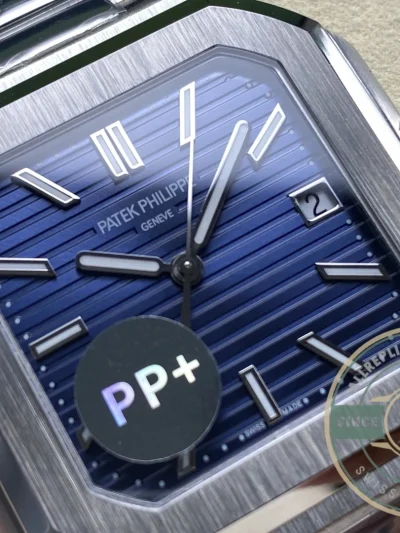 Superclone Cubitus 5821 Patek Philippe 45 mm Blue Dial - High-Grade Replica Watch