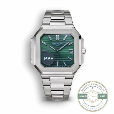 Superclone Cubitus 5821 Patek Philippe 45 mm Green Dial - 1:1 Swiss Replica Watch