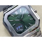 steel Cubitus 5821 with emerald green dial, replica fitted with the automatic clone Cal. 26-330 S C