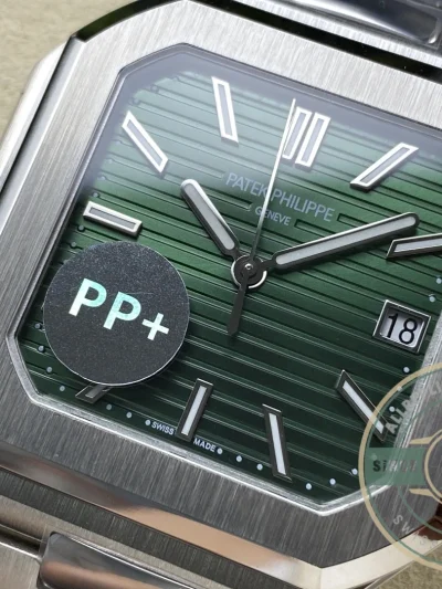 Superclone Cubitus 5821 Patek Philippe 45 mm Green Dial - 1:1 Swiss Replica Watch