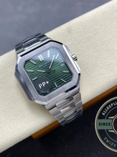 Superclone Cubitus 5821 Patek Philippe 45 mm Green Dial - 1:1 Swiss Replica Watch