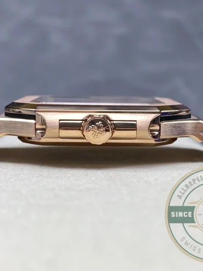 Superclone Cubitus 5821 Patek Philippe 45 mm Rose Gold White Dial - Best Quality Replica Watch