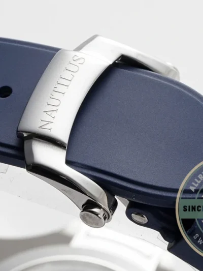 Superclone Nautilus 5726/1A Annual Calendar, Moon phases 40.5 mm, Steel, Dark Blue Dial - Affordable Luxury Replica Timepiece