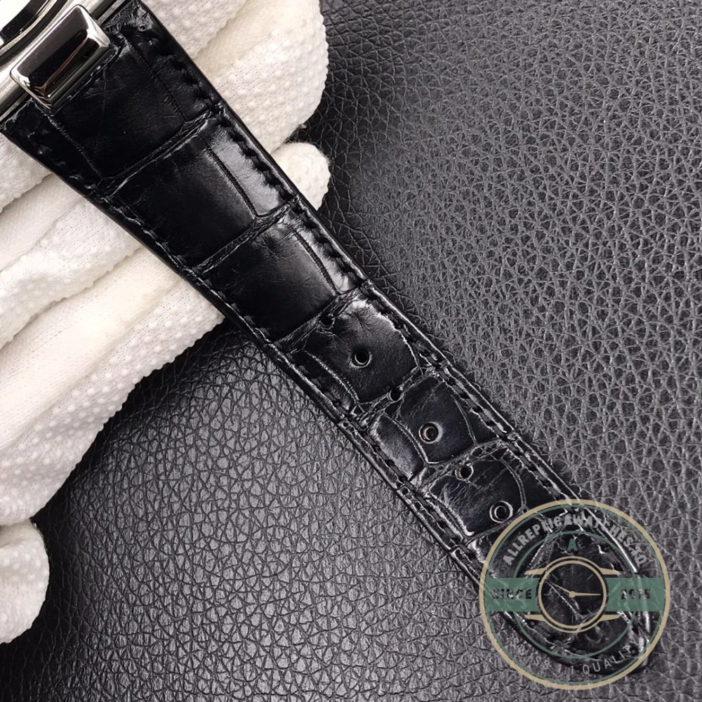 Superclone Nautilus 5711G-014 Patek Philippe 59 mm, Dark Dial, Leather - Factory Super Clone Watch