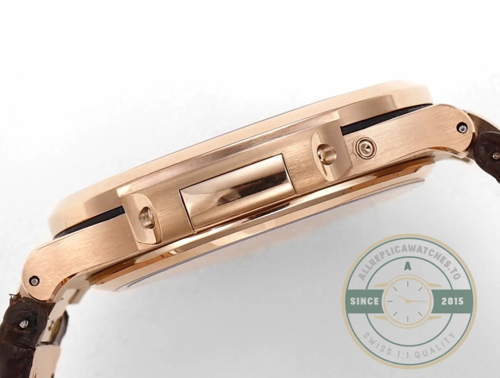 Superclone Nautilus 5712R-001 Patek Philippe Moon phases. 40 mm, Rose gold - Affordable Luxury Replica Timepiece