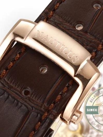 Superclone Nautilus 5712R-001 Patek Philippe Moon phases. 40 mm, Rose gold - Swiss Movement Replica Watch