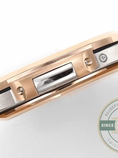 Superclone Nautilus 5712R-001 Patek Philippe Moon phases. 40 mm, Rose gold & Stainless Steel - High-Grade Replica Watch