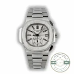 Superclone Nautilus 5980/1A-001 Patek Philippe Flyback chronograph, Date 40 mm, Stainless Steel - 1:1 Swiss Replica Watch