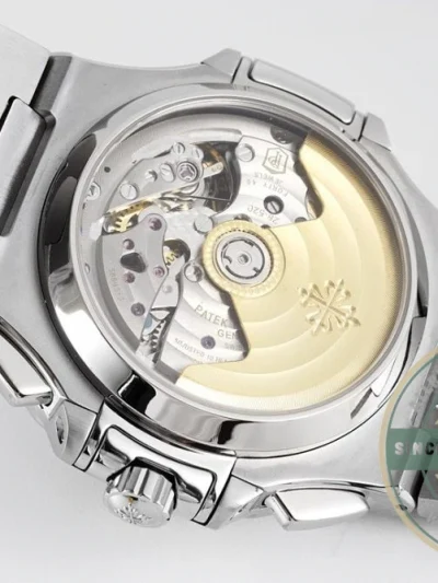 Superclone Nautilus 5980/1A-001 Patek Philippe Flyback chronograph, Date 40 mm, Stainless Steel - Swiss-Made Clone Watch