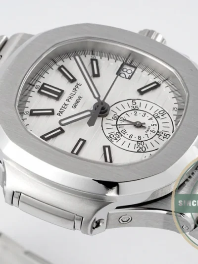 Superclone Nautilus 5980/1A-001 Patek Philippe Flyback chronograph, Date 40 mm, Stainless Steel - Factory Super Clone Watch