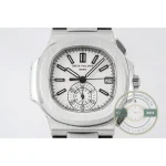 Superclone Nautilus 5980/1A-001 Patek Philippe Flyback chronograph, Date 40 mm, Stainless Steel - Swiss Movement Replica Watch