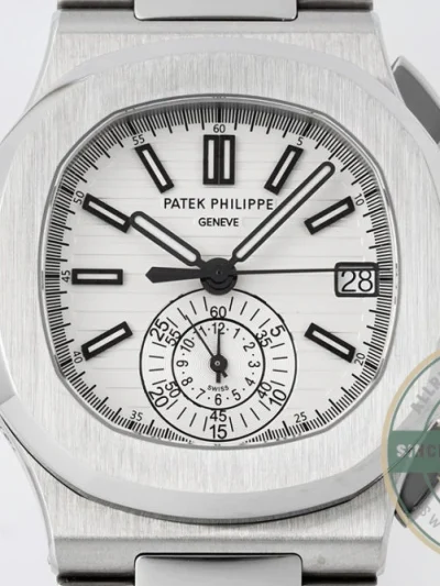 Superclone Nautilus 5980/1A-001 Patek Philippe Flyback chronograph, Date 40 mm, Stainless Steel - Swiss Movement Replica Watch