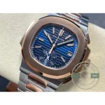 Replica Nautilus 5980/1AR-001 Patek Philippe Flyback chronograph, Date. 40.5 mm, Steel/rose gold - Best Quality Replica Watch