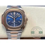 Replica Nautilus 5980/1AR-001 Patek Philippe Flyback chronograph, Date. 40.5 mm, Steel/rose gold - Swiss Movement Replica Watch