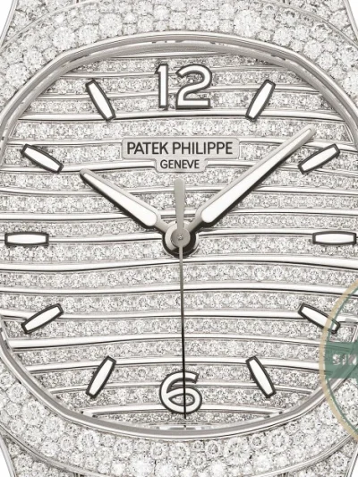 Superclone Nautilus 7118/1450G-001 Patek Philippe “Ladies Automatic” 35.2 mm, White gold - High-Grade Replica Watch