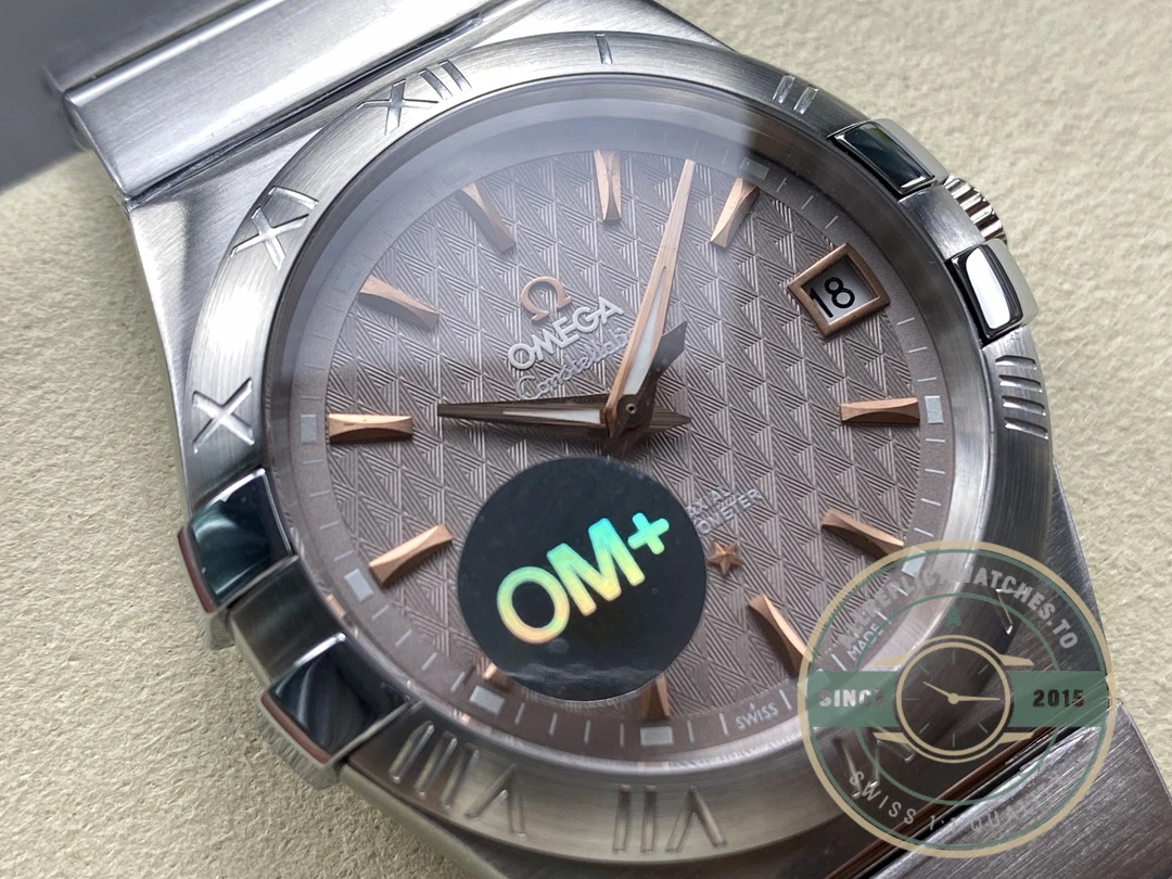 Superclone Omega Constellation 38mm 123.10.38.21.06.002 - Best Quality Replica Watch