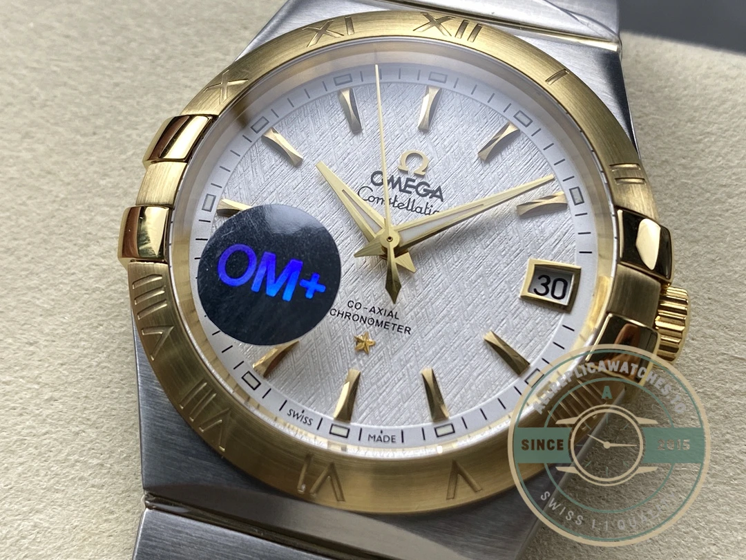 Superclone Omega Constellation 38mm 123.20.38.21.02.006 - Top-Tier Swiss Replica Watch