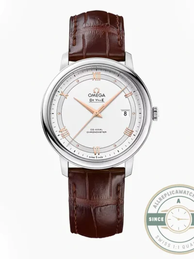 Superclone Omega De Ville Gold 39.5mm 424.13.40.20.02.002 - Top-Tier Swiss Replica Watch