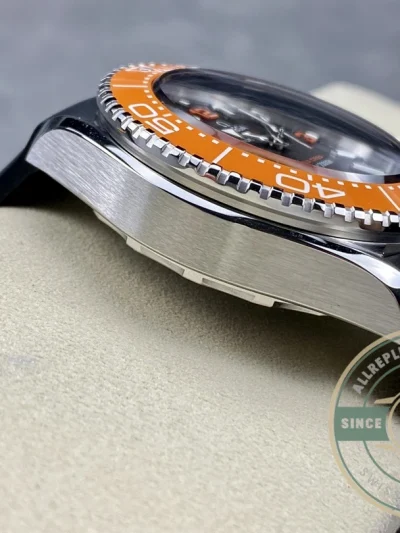 Superclone Omega Planet Ocean 600m Orange ULTRA DEEP - Budget Luxury Replica Watch