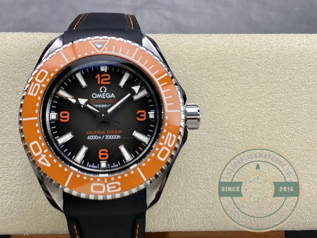 Superclone Omega Planet Ocean 600m Orange ULTRA DEEP - 1:1 Swiss Replica Watch