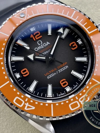 Superclone Omega Planet Ocean 600m Orange ULTRA DEEP - Affordable Super Clone Watch