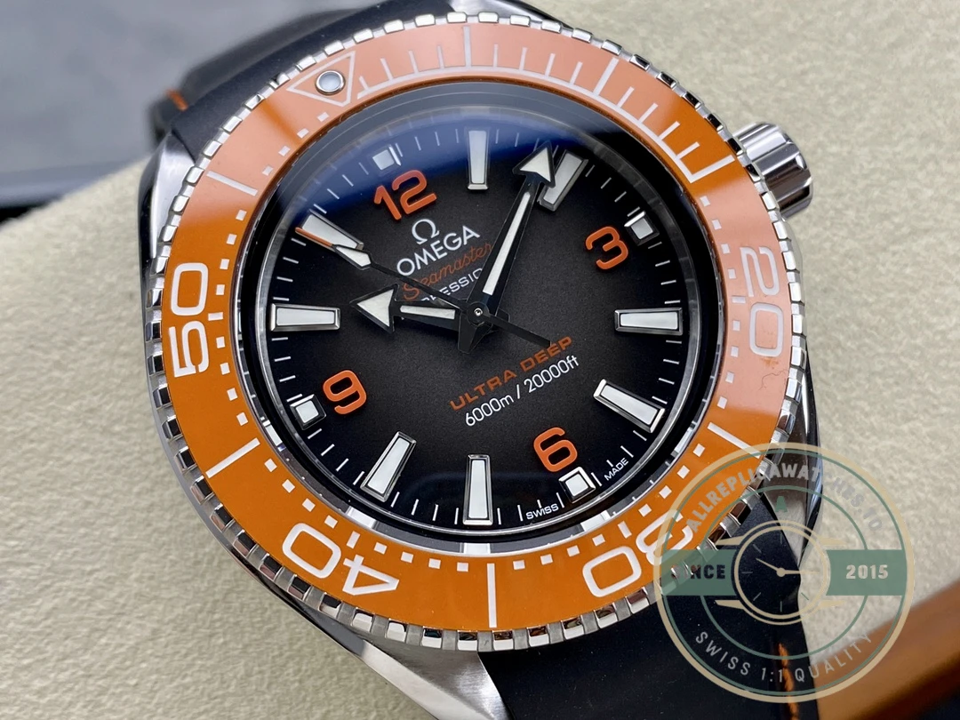 Superclone Omega Planet Ocean 600m Orange ULTRA DEEP - Affordable Super Clone Watch