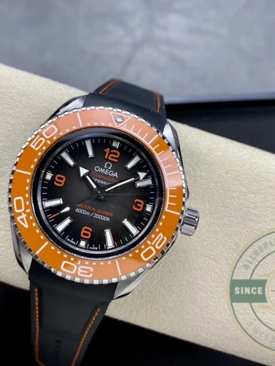 Superclone Omega Planet Ocean 600m Orange ULTRA DEEP - High-Grade Replica Watch