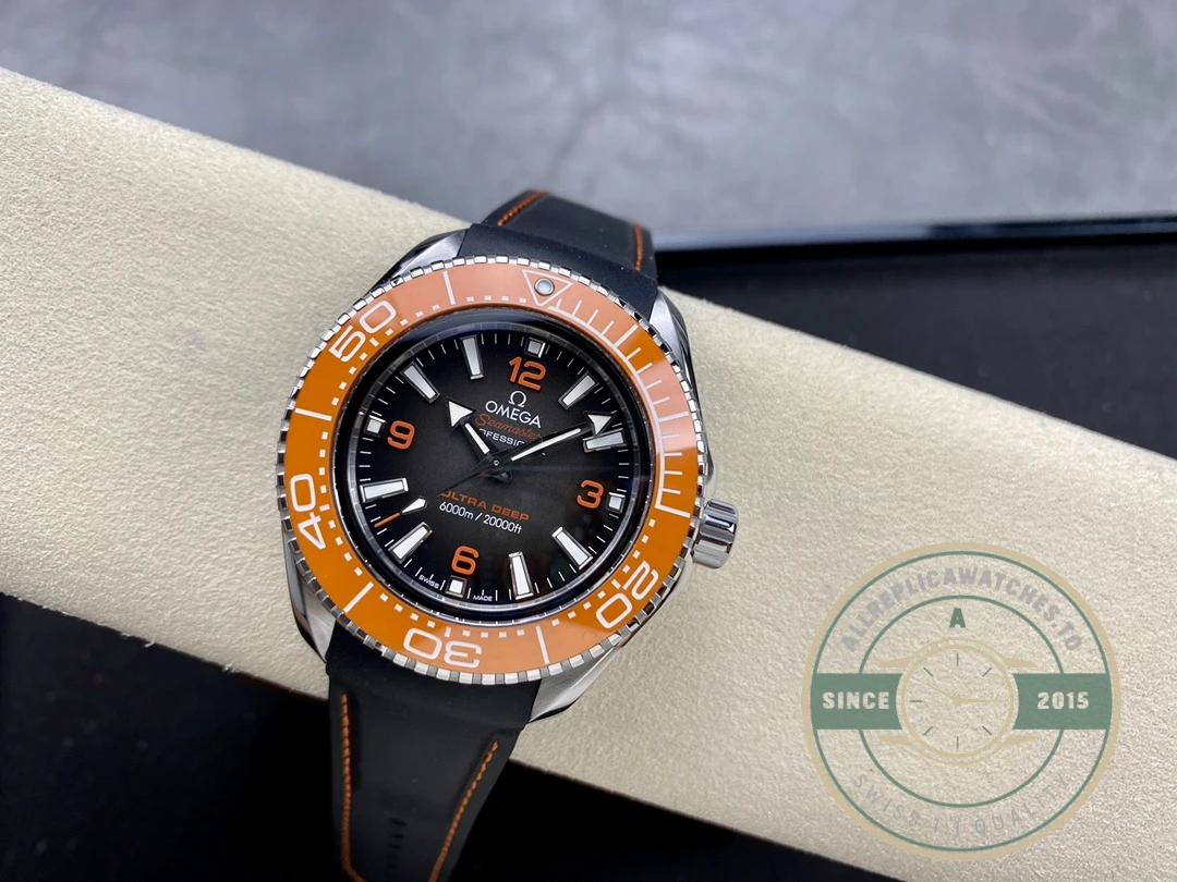 Superclone Omega Planet Ocean 600m Orange ULTRA DEEP - High-Grade Replica Watch