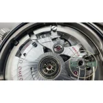 Matte brushed finish across the whole 42mm titanium case, Seamaster Diver 300M clone