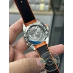 Black ceramic bezel insert holding its depth of colour, clone Omega Planet Ocean 44mm