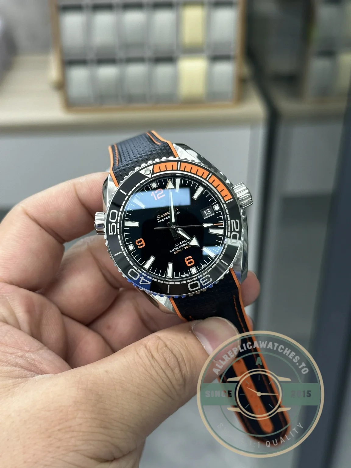 Superclone Omega Seamaster 215.32.44.21.01.001 - 1:1 Swiss Replica Watch