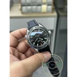 Uni-directional ceramic bezel ring of the superclone Omega Planet Ocean 232-series diver