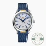 Superclone Omega Seamaster Aqua Terra 41mm ref 220.12.41.21.03.009, blue teak dial