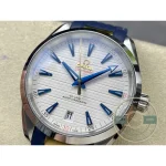 Date at six preserving dial symmetry, 41mm Omega Seamaster Aqua Terra superclone