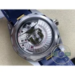 Deployant clasp on the steel bracelet, super clone Omega Seamaster Aqua Terra 41mm