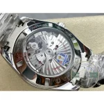 Stainless steel bracelet closing on a folding clasp, Omega Seamaster Aqua Terra replica