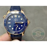 Exhibition caseback showing the decorated rotor and striped bridges, VS8800 clone